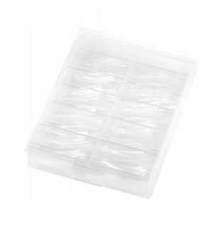 Tipsy Migdałki Dual Forms do Poly Nail Gelu - 120 sztuk