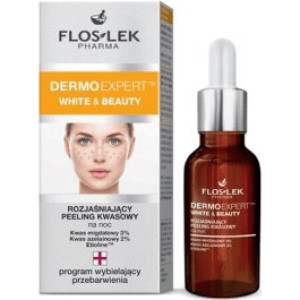 Flos-Lek DermoExpert White & Beauty rozjaśniający peeling kwasowy n/n 30 ml