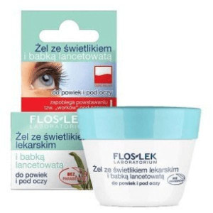 FlosLek Laboratorium Pielęgnacja Oczu żel ze świetl i babką lancetowatą 10g