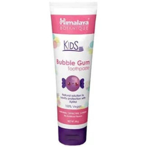Himalaya Botanique Kids, botaniczna pasta d/zębów dla dzieci Bubble Gum 80g