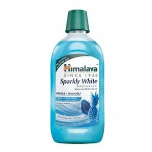 Himalaya Sparkly White, wybielający płyn do płuk jamy ustnej bez alk, 450ml