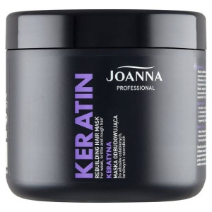 Joanna Professional Keratin, maska z keratyną do włosów osłabionych,  500 g