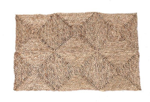 Prostokątna Mata Podłogowa Z Trawy Morskiej 60x90 Cm