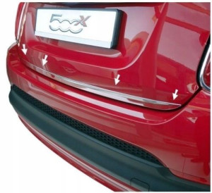 FIAT 500X - LISTWA CHROM Chromowana Klapa Tuning