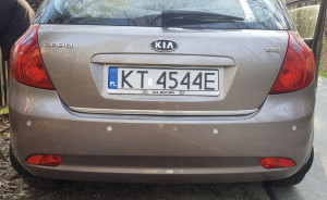 KIA CEED Cee'd I ED LISTWA CHROM Chromowana Klapa