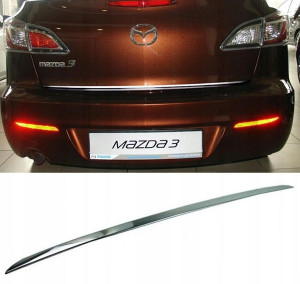 MAZDA 3 II Sedan BL LISTWA CHROM Chromowana Klapa