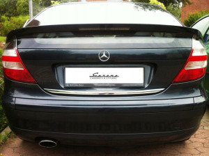Mercedes C-Klasa C203 - Listwa CHROM Klapa Tuning