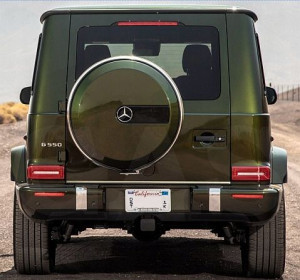 Mercedes G Klasa W463 - Listwa CHROM na Klapę Tył
