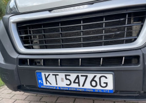 Peugeot BOXER - Listwy CHROM GRILL atrapa Tuning 6