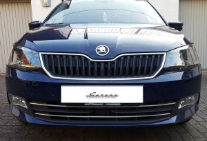 Skoda FABIA 3 III - Listwy CHROM GRILL atrapa