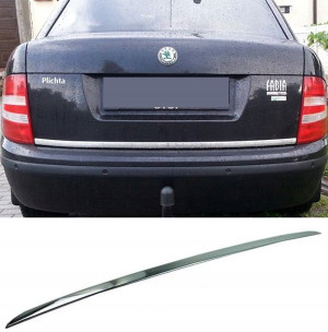 SKODA FABIA I Sedan LISTWA CHROM Chromowana KLAPA