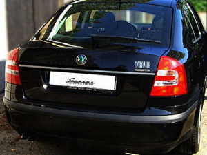 Skoda Octavia II 04-09 - Listwa CHROM na Klapę NAD