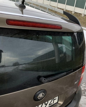 Skoda YETI - LISTWA CHROM Chromowana Dach Tył