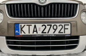 Skoda YETI - Listwy CHROM GRILL na atrape Tuning