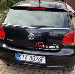 VW POLO V 5 - Listwa CHROM na szybę tył klapę