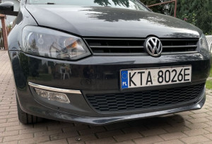 VW POLO V 5 - Listwy CHROM zderzak błotnik przód