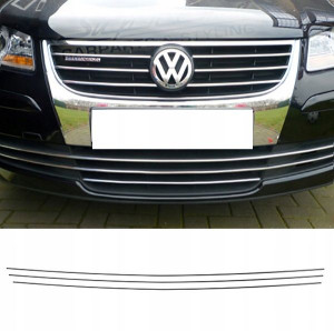 VW TOURAN I 1T1 1T2 - Listwy CHROM GRILL atrapa