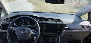VW TOURAN III 3 Listwy CHROM na Kokpit do Wnętrza