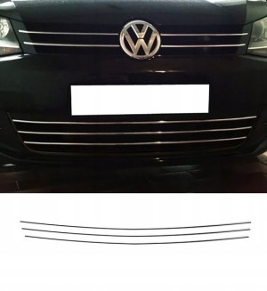 VW Volkswagen SHARAN II 7N - Listwy CHROM GRILL