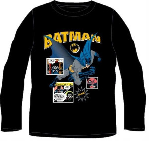 Koszulka Tshirt Bluzka Batman Dł. Rękaw - 134