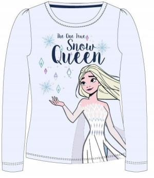 Koszulka Tshirt Bluzka Frozen Elsa Dł. Rękaw - 128