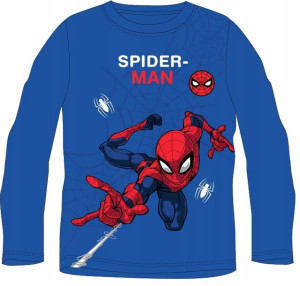 Koszulka Tshirt Bluzka Spiderman Dł. Rękaw - 128