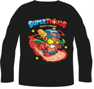 Koszulka Tshirt Bluzka Super Things Dł. Rękaw 104