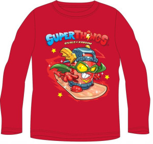 Koszulka Tshirt Bluzka Super Things Dł. Rękaw 98