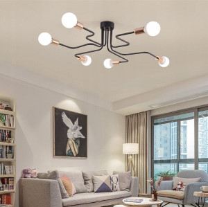 Nowoczesna lampa sufitowa/ Żyrandol Industrialny