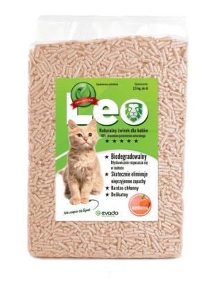 Żwirek Leo - Brzoskwiniowy