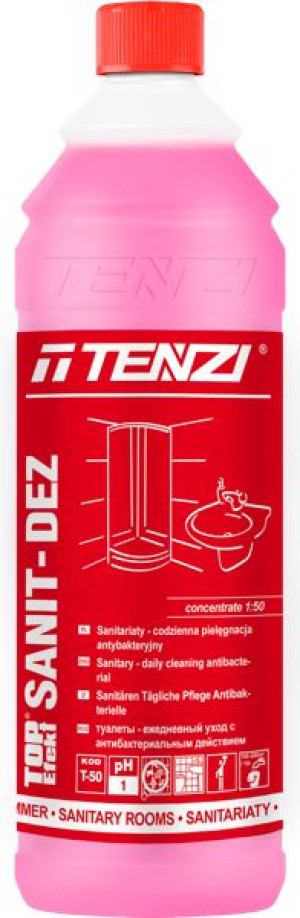 Tenzi TopEfekt SANIT DEZ 1L do dezynfekcji sanitariów