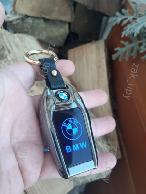 Elegancki brelok BMW zapalniczka żarowa z LOGO BMW