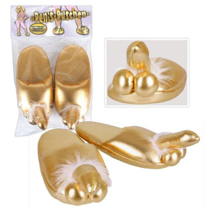 Gadżet Penis Slippers Gold 13-0728