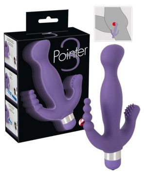 Wibrator 3 Pointer Purple 13-2366
