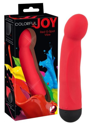 Wibrator Colorful Joy Red G-spot Vibe 13-2390