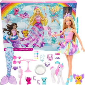 29w1 Lalka Barbie Kalendarz Prezent Córki Wnuczki