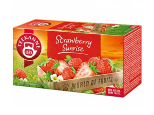 Herbata World Of Fruit Strawberry Sunrise ( 20x 2,5g) Teekanne