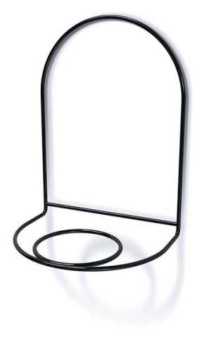 Kwietnik wiszący na ścianę Półkole 30cm Ścienny
