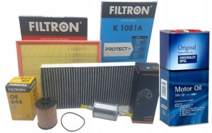 5l Olej Zestaw Filtrów Opel Corsa C 1.0 12v 1.2