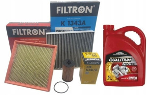 5w30 Olej + Zestaw Filtrów Opel Meriva B 1.4 1.4t