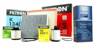 Filtron Zestaw Filtrów+ Olej Opel Insignia 2.0cdti