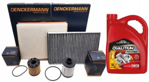 5w30 Olej + Zestaw Filtrów Opel Astra 3 H 1.3cdti