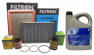 5w30 Olej + Zestaw Filtrów Opel Astra 3 H 1.9cdti