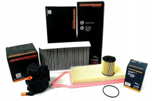 Zestaw Filtr Citroen C2 C3 Peugeot 307 1007 1.4hdi