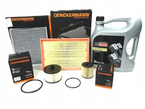 6l Olej + 4x Filtr Ford Focus Ii Mk2 2.0 Tdci Pl