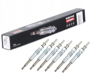 6x Świeca Żarowa Bmw 5 E60 520d 525d 525xd 530d