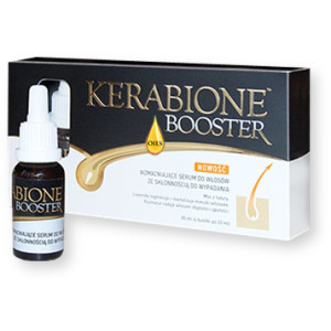 Kerabione Booster Oils, wzmacniające serum do włosów z 20 ml, 4 butelki