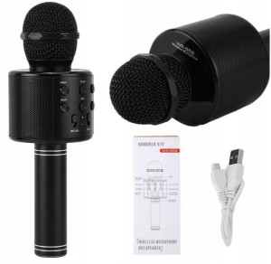 [b][1]mikrofon Bezprzewodowy Karaoke Czarny G242c