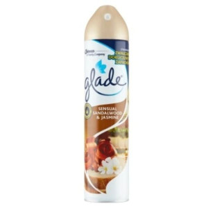Glade Sensual Sandalwood & Jasmine, odświeżacz powietrza, spray, 300 ml