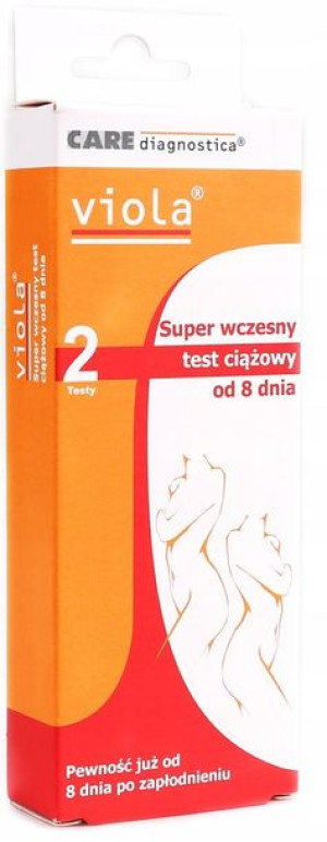 Wczesny test ciążowy od 8 dnia 2 testy